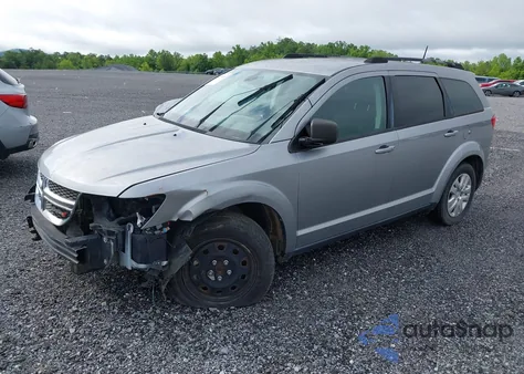 2018 Dodge Journey Se from USA, damaged, VIN 3C4PDCAB4JT497367